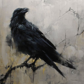 Raven in Yellows | Autor: Lindsay Kustusch